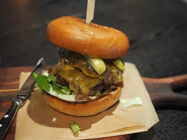 Moose burger