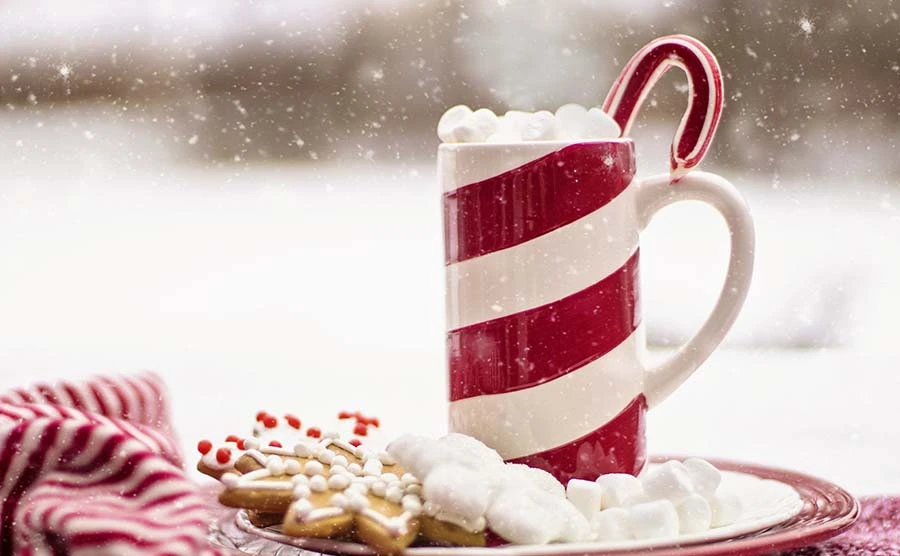 Coffee in the snow